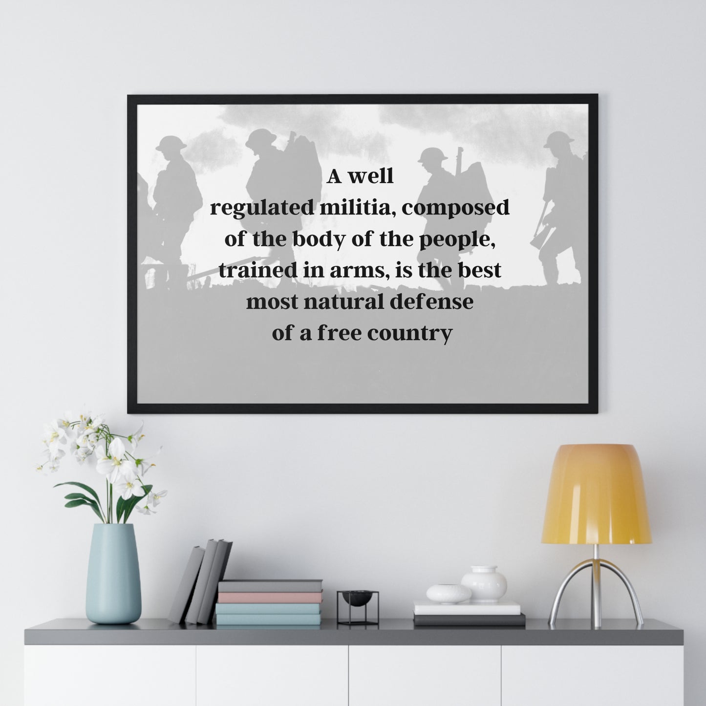 James Madison Quote 3, Poster Art, Horizontal Light Print, 4th President of the United States, Free Country, Soldier, Political Art, Poster Prints, Presidential Quotes, Inspirational Quotes