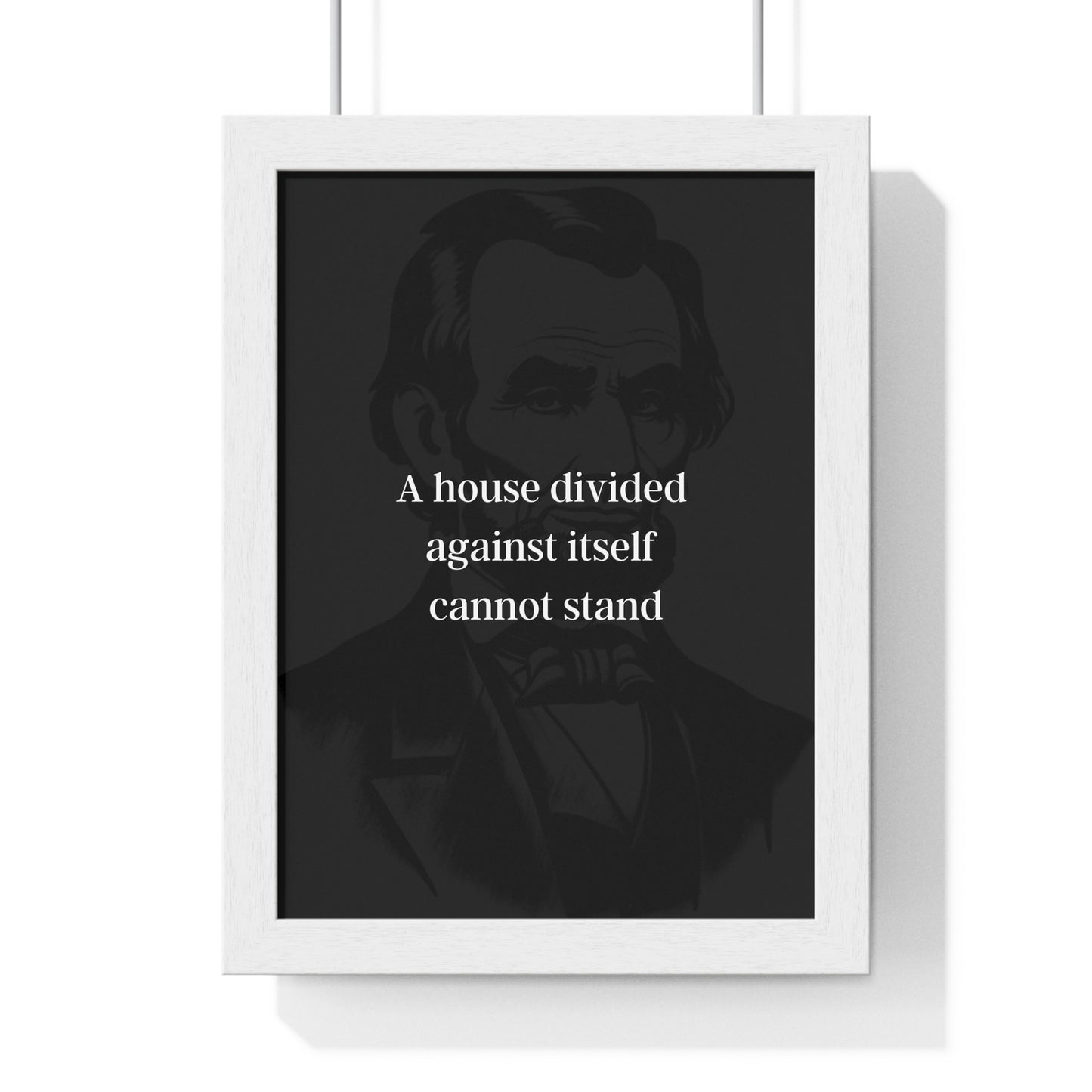 Abraham Lincoln Quote 6, Poster Art, Dark Print, 16th President of the United States, American Patriots, AI Art, Political Art, Poster Prints, Presidential Portraits, Presidential Quotes, Inspirational Quotes