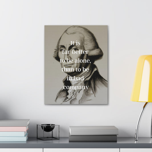George Washington Quote 1, AI Canvas Art, Neutral Toned Portrait #1, 1st President of the United States, American Patriots, AI Art, Political Art, Canvas Prints, Presidential Portraits, Presidential Quotes, Inspirational Quotes