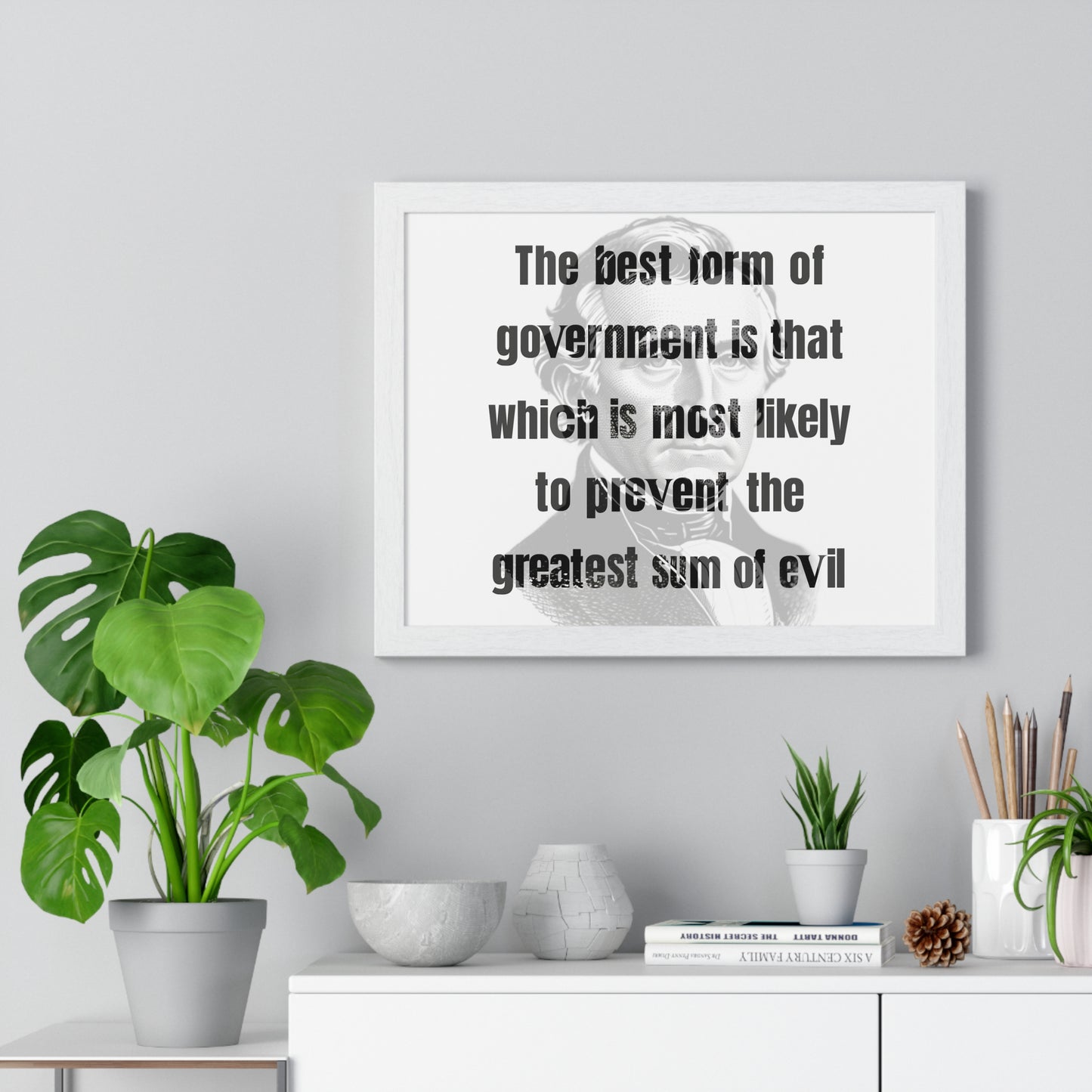 James Monroe Quote 3, Poster Art, Horizontal Light Print, 5th President of the United States, American Patriots, AI Art, Political Art, Poster Prints, Presidential Portraits, Presidential Quotes, Inspirational Quotes