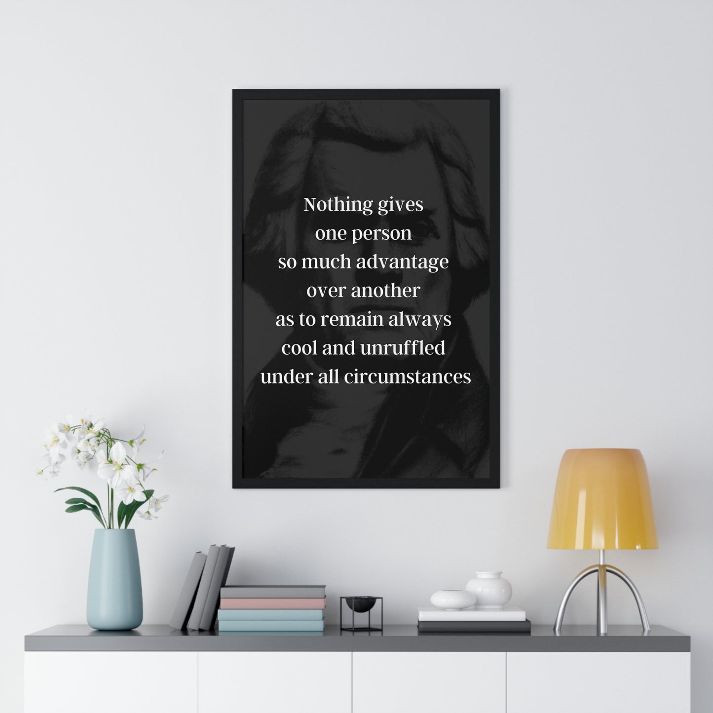 Thomas Jefferson Quote 3, Poster Art, Dark Print, 3rd President of the United States, American Patriots, AI Art, Political Art, Poster Prints, Presidential Portraits, Presidential Quotes, Inspirational Quotes