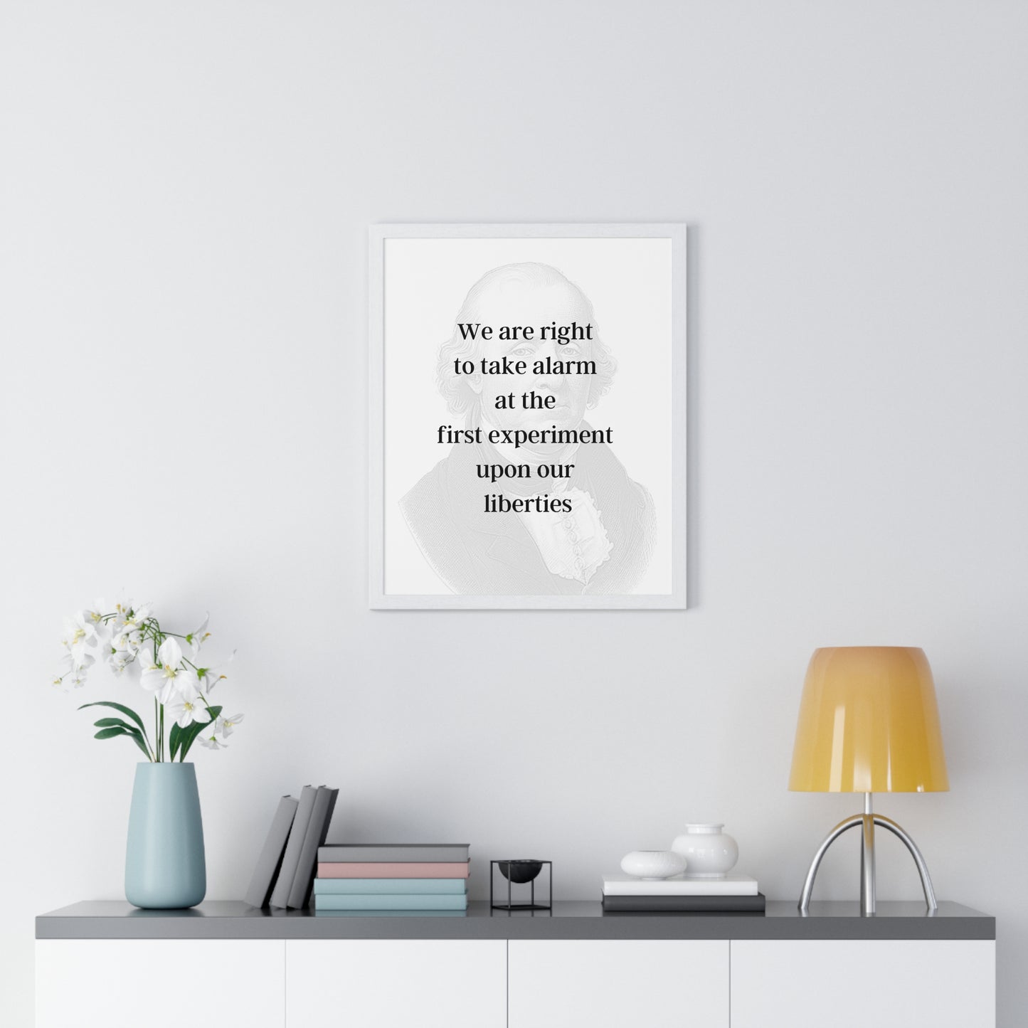 James Madison Quote 4, Poster Art, Light Print, 4th President of the United States, American Patriots, AI Art, Political Art, Poster Prints, Presidential Portraits, Presidential Quotes, Inspirational Quotes