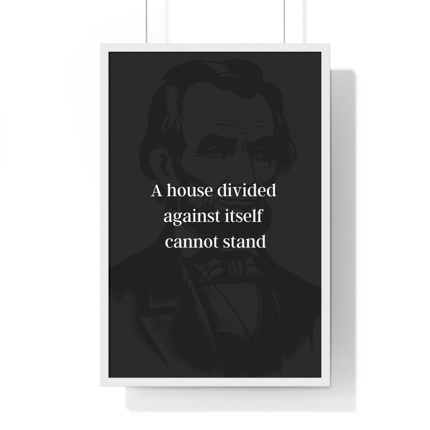 Abraham Lincoln Quote 6, Poster Art, Dark Print, 16th President of the United States, American Patriots, AI Art, Political Art, Poster Prints, Presidential Portraits, Presidential Quotes, Inspirational Quotes