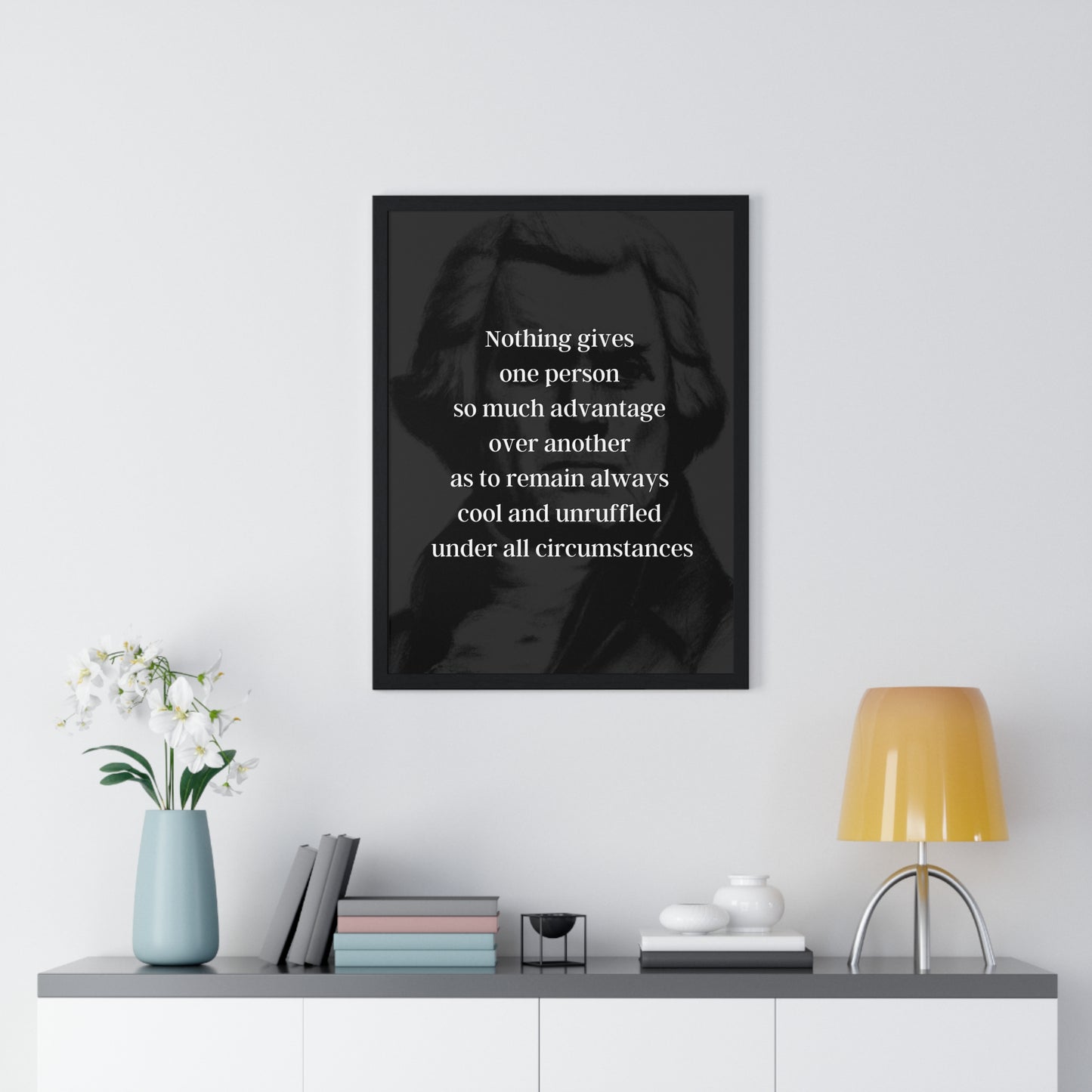 Thomas Jefferson Quote 3, Poster Art, Dark Print, 3rd President of the United States, American Patriots, AI Art, Political Art, Poster Prints, Presidential Portraits, Presidential Quotes, Inspirational Quotes