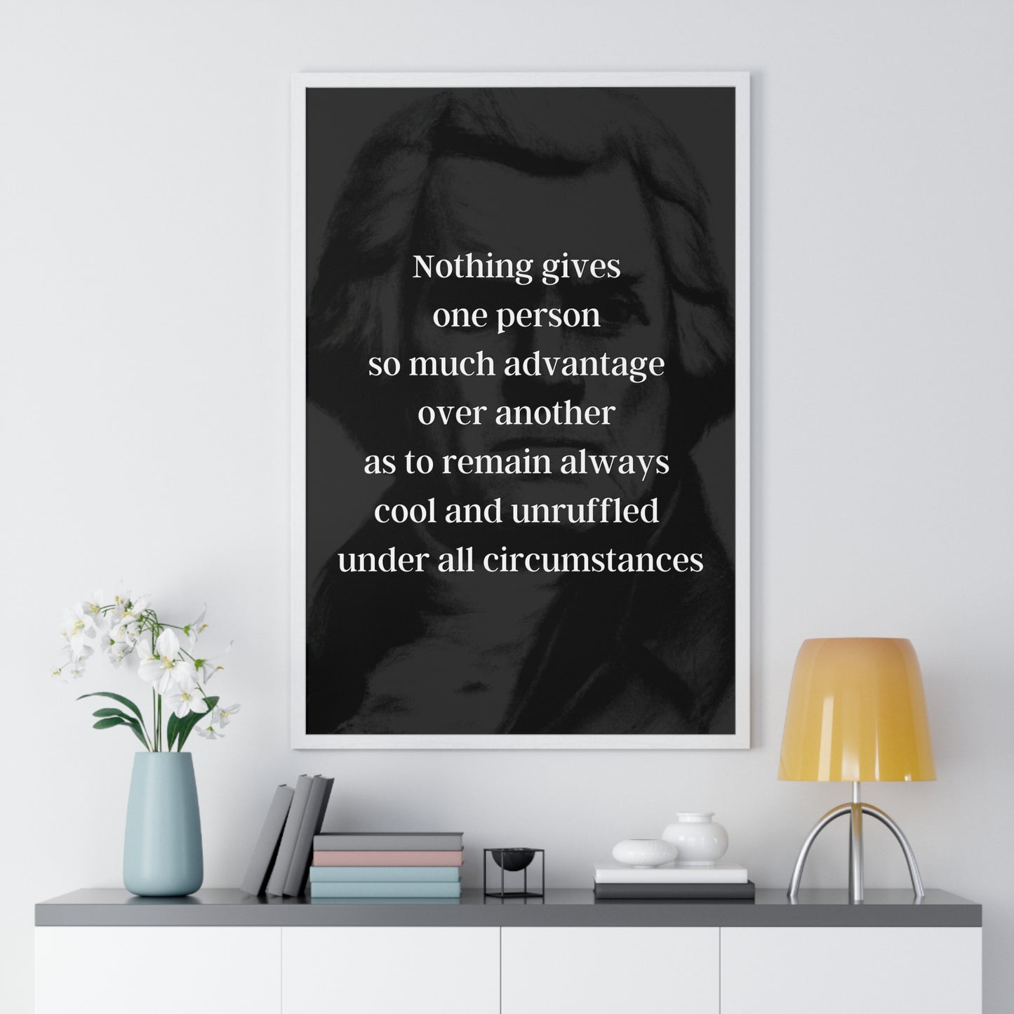 Thomas Jefferson Quote 3, Poster Art, Dark Print, 3rd President of the United States, American Patriots, AI Art, Political Art, Poster Prints, Presidential Portraits, Presidential Quotes, Inspirational Quotes